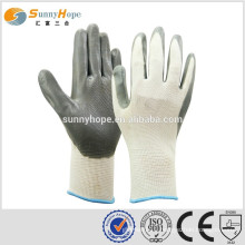 sunnyhope palm coated Nitrile Coated Nylon Knit Gloves